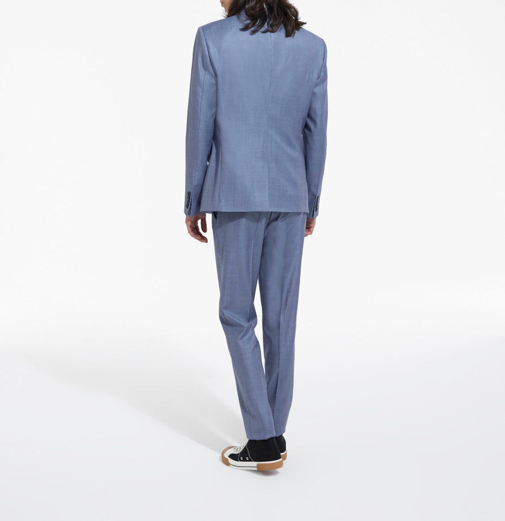 The Kooples - Chaqueta de Traje Azul Cielo Tres Bolsillos - Hombre