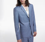 The Kooples - Chaqueta de Traje Azul Cielo Tres Bolsillos - Hombre