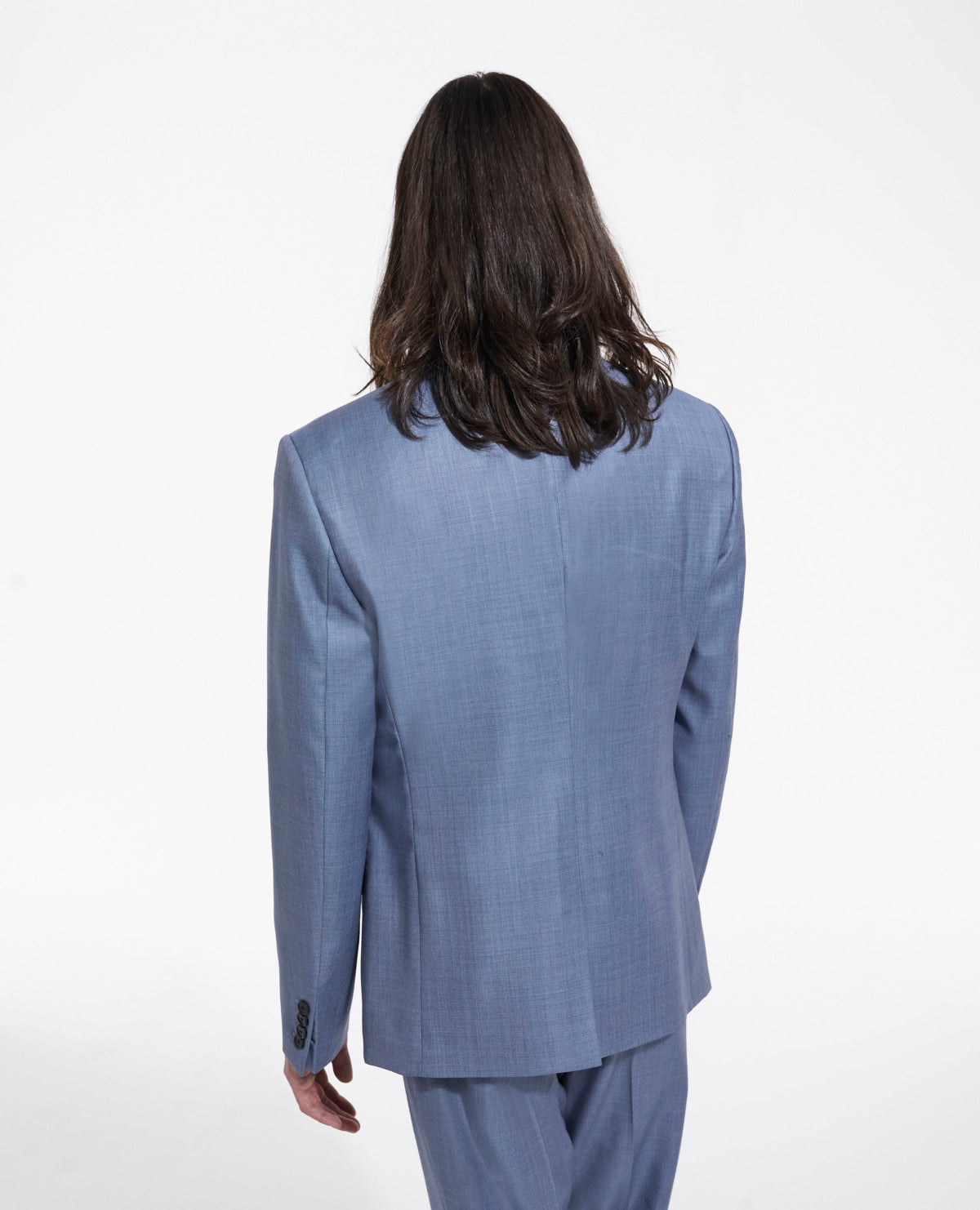 The Kooples - Chaqueta de Traje Azul Cielo Tres Bolsillos - Hombre