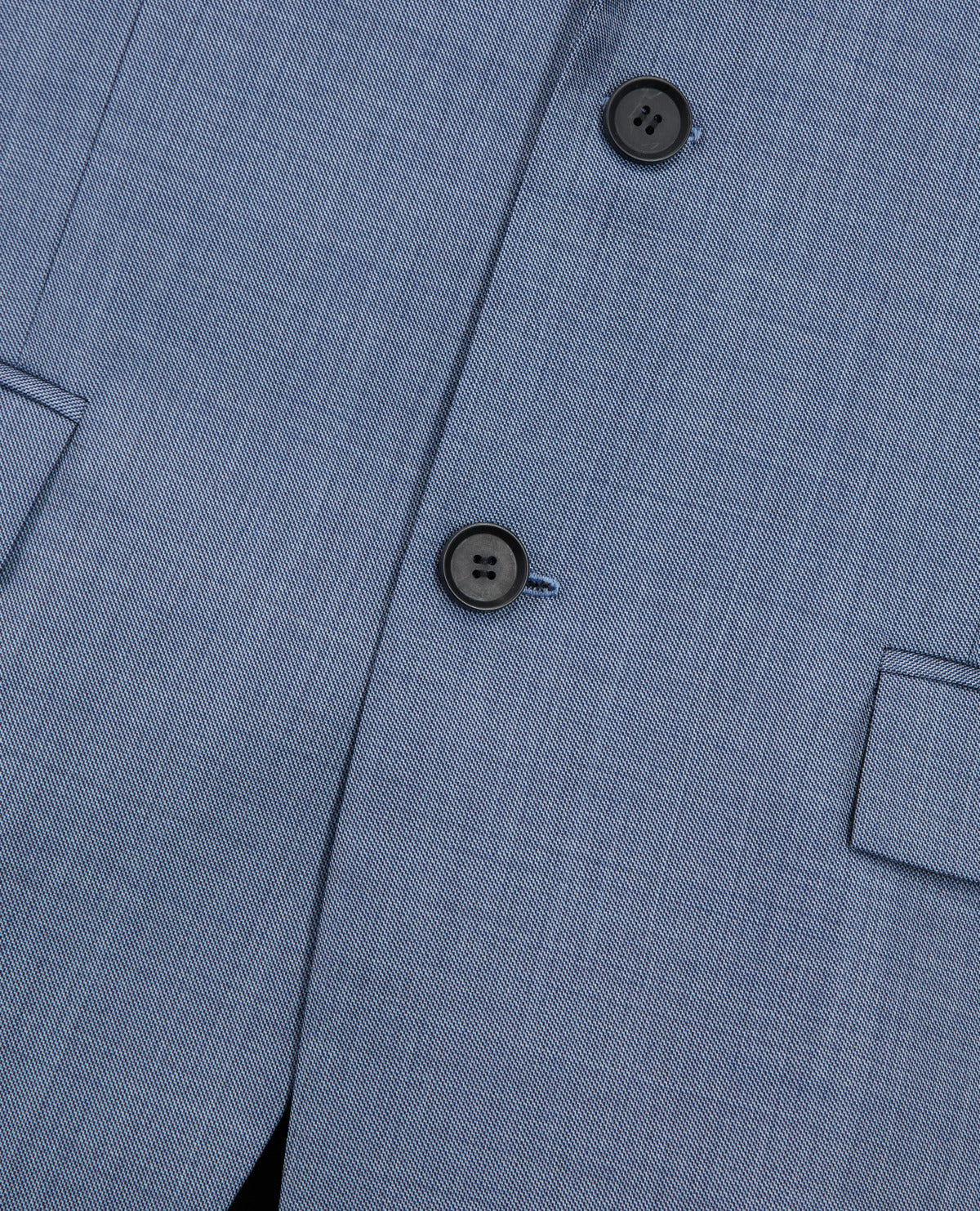 The Kooples - Chaqueta de Traje Azul Cielo Tres Bolsillos - Hombre