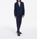 The Kooples - Chaqueta de Traje Azul Cuello Sastre Abotonada - Hombre