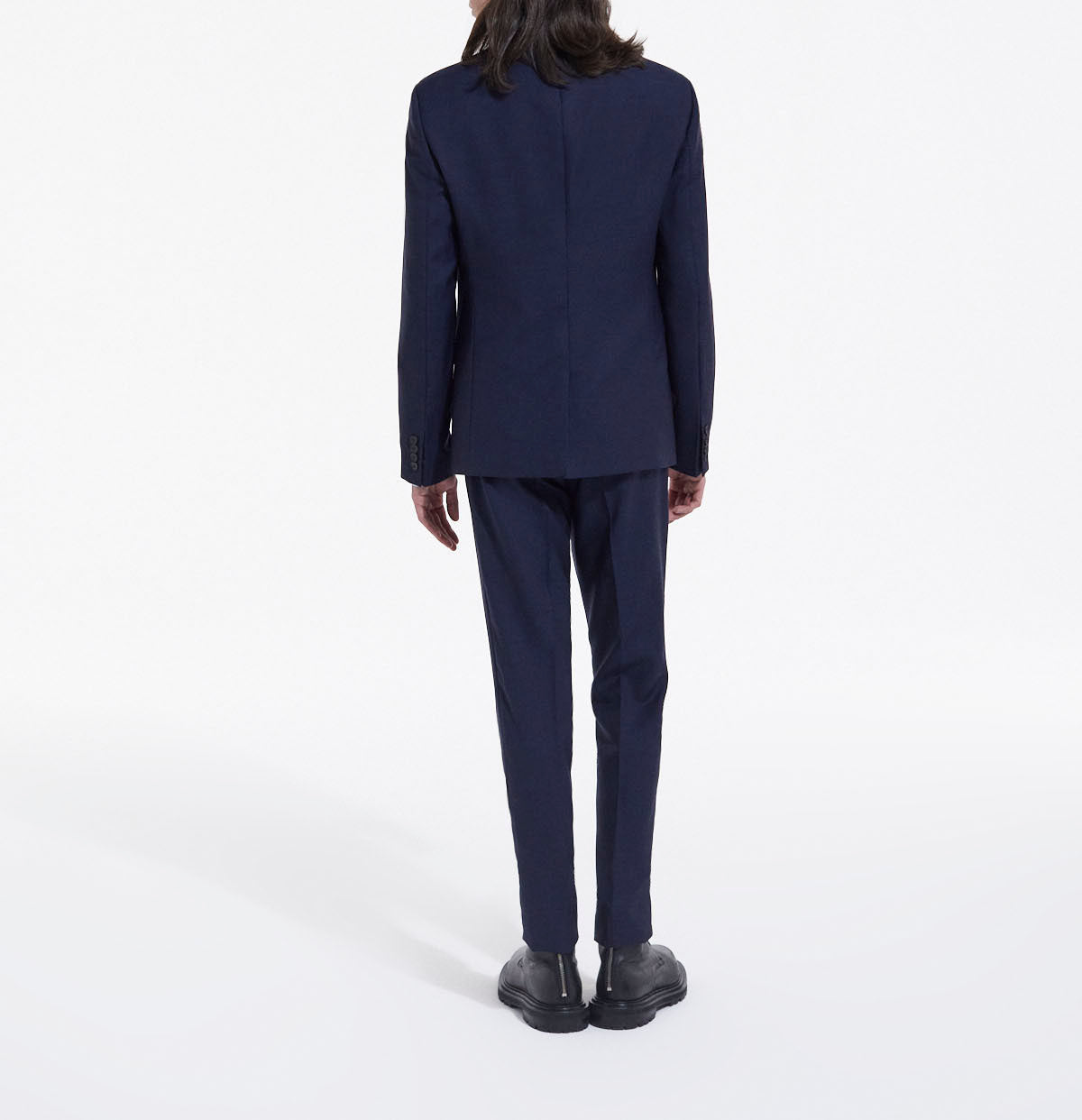 The Kooples - Chaqueta de Traje Azul Cuello Sastre Abotonada - Hombre