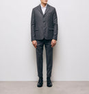 Blazer de lana - Gris jaspeado - Hombre