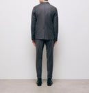 Blazer de lana - Gris jaspeado - Hombre