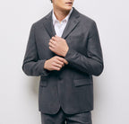 The Kooples - Blazer En Laine - Gris Chiné - Homme