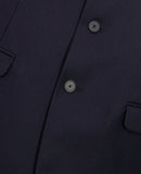 Blazer En Laine - Bleu Marine - Homme