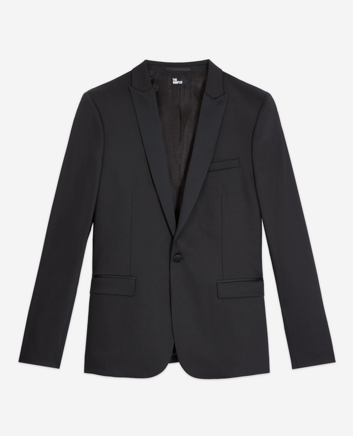 The Kooples - Plain Black Formal Suit Jacket - Men