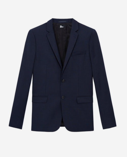 The Kooples - Veste Costume Motif Micro Pied De Poule - Homme