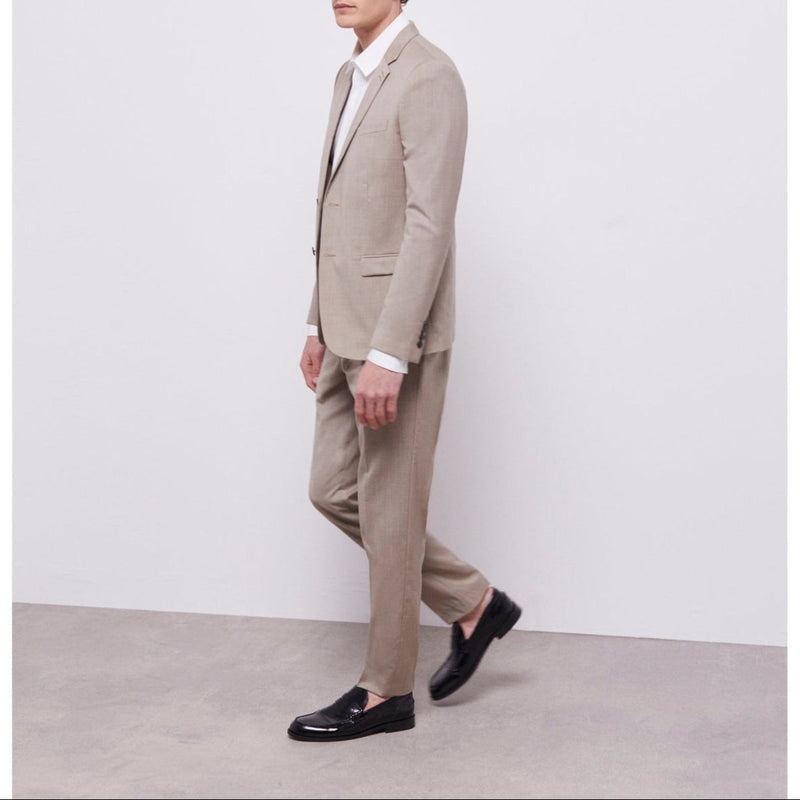 Chaqueta de lana - Beige - Hombre