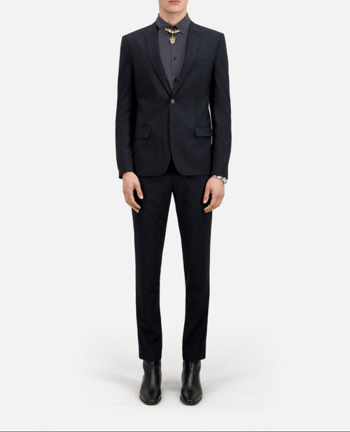 Blazer En Laine - Noir - Homme