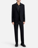 Veste De Costume En Laine - Noir - Homme
