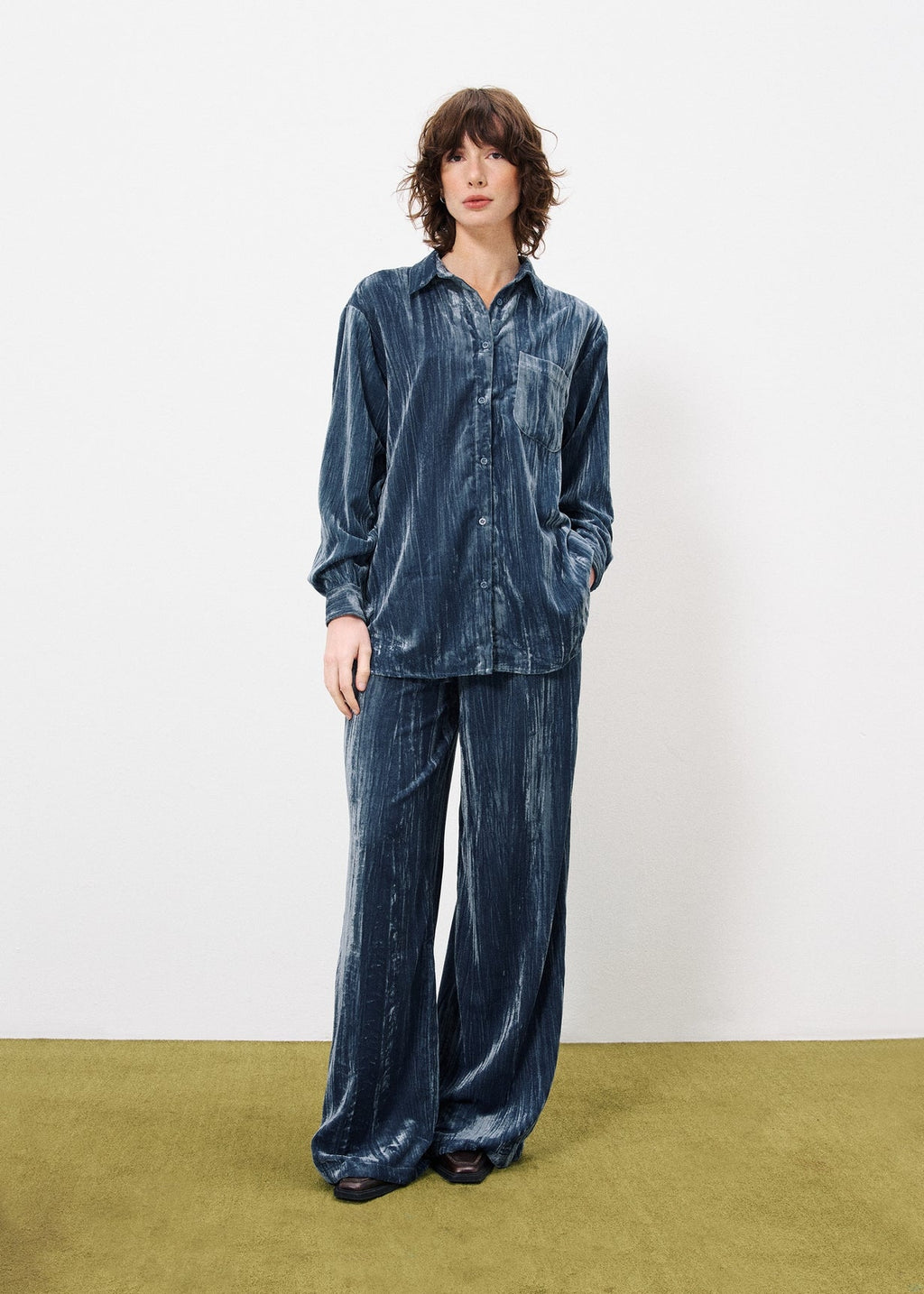 Chemise Carla - Bleu Jean