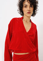 Blouse Aidee - Rouge