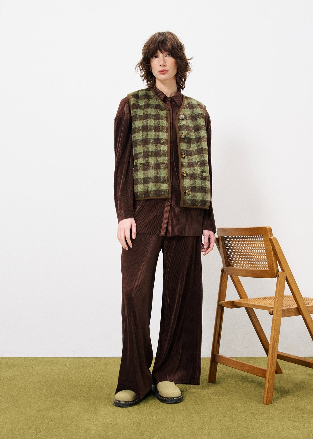 Gilet Akina - Sauge