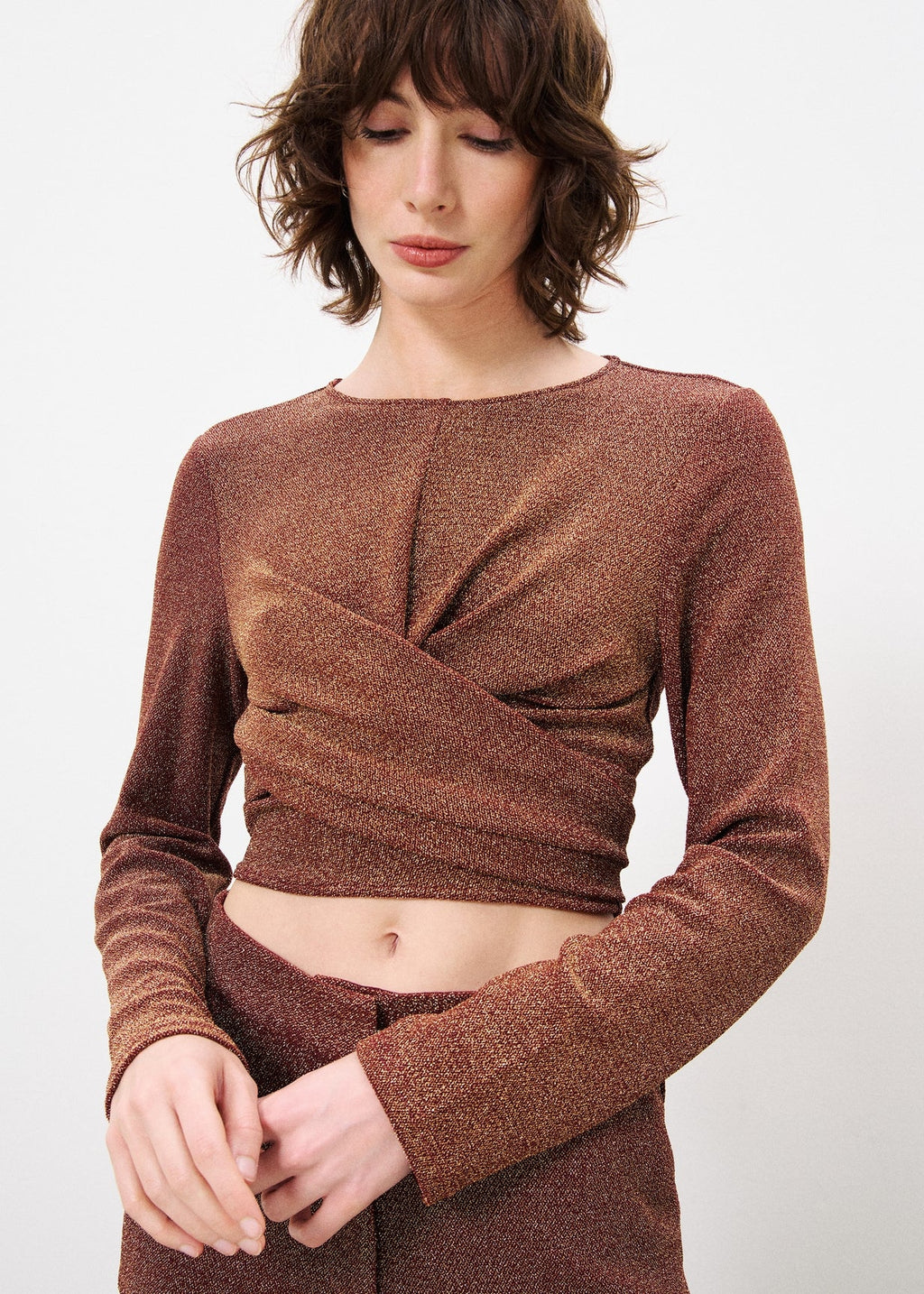 Top Abigail - Bordeaux