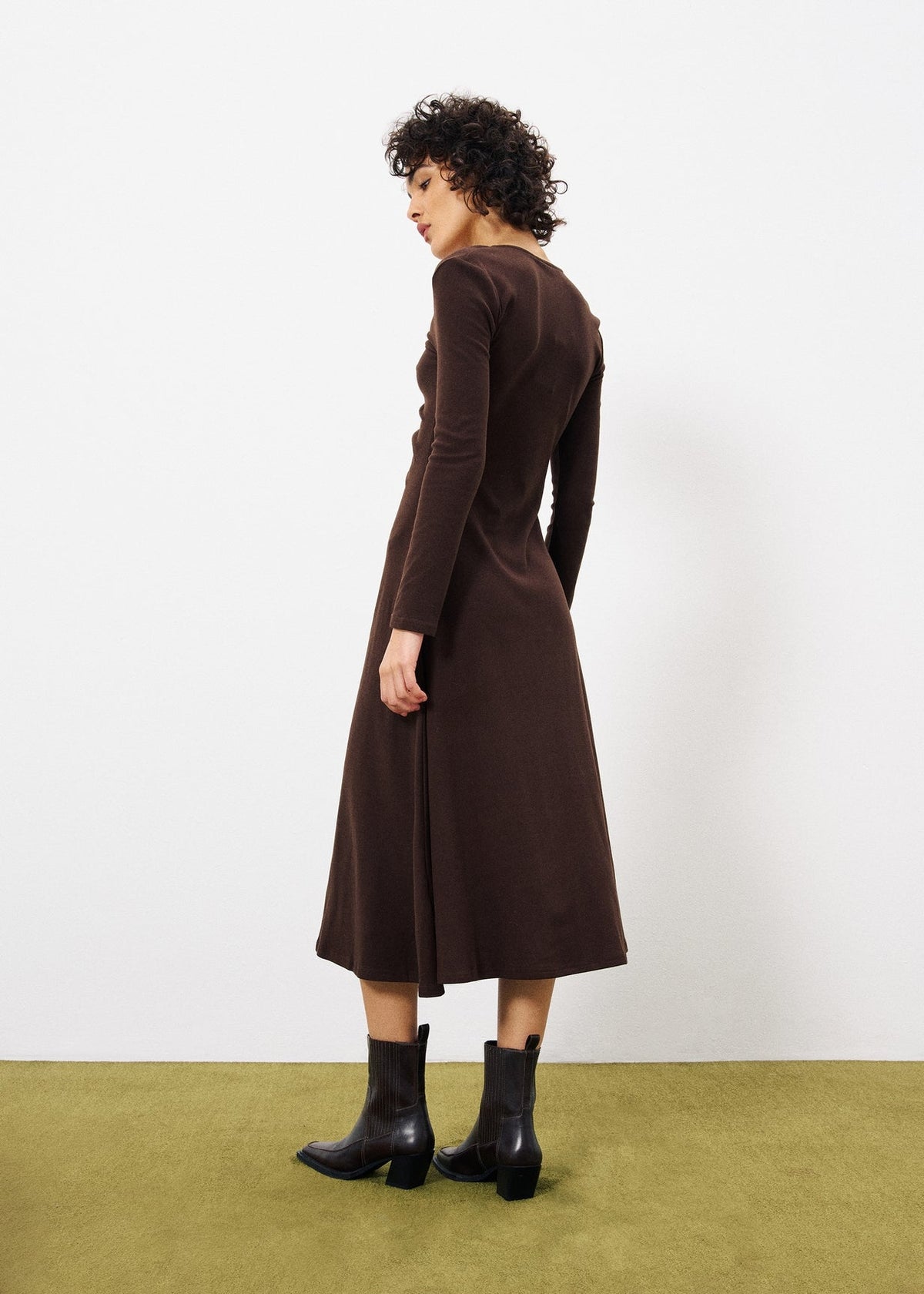 Robe Maee - Chocolat
