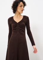 Robe Maee - Chocolat