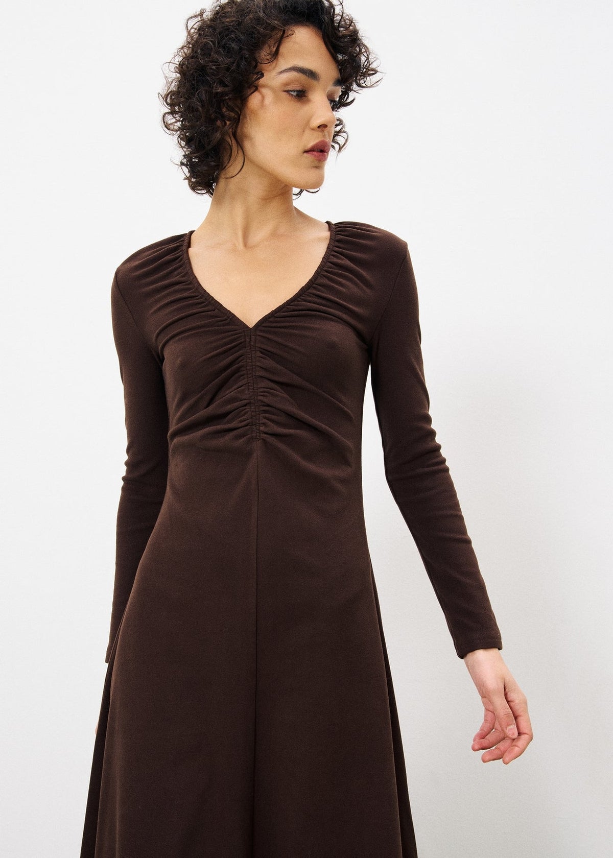 Robe Maee - Chocolat
