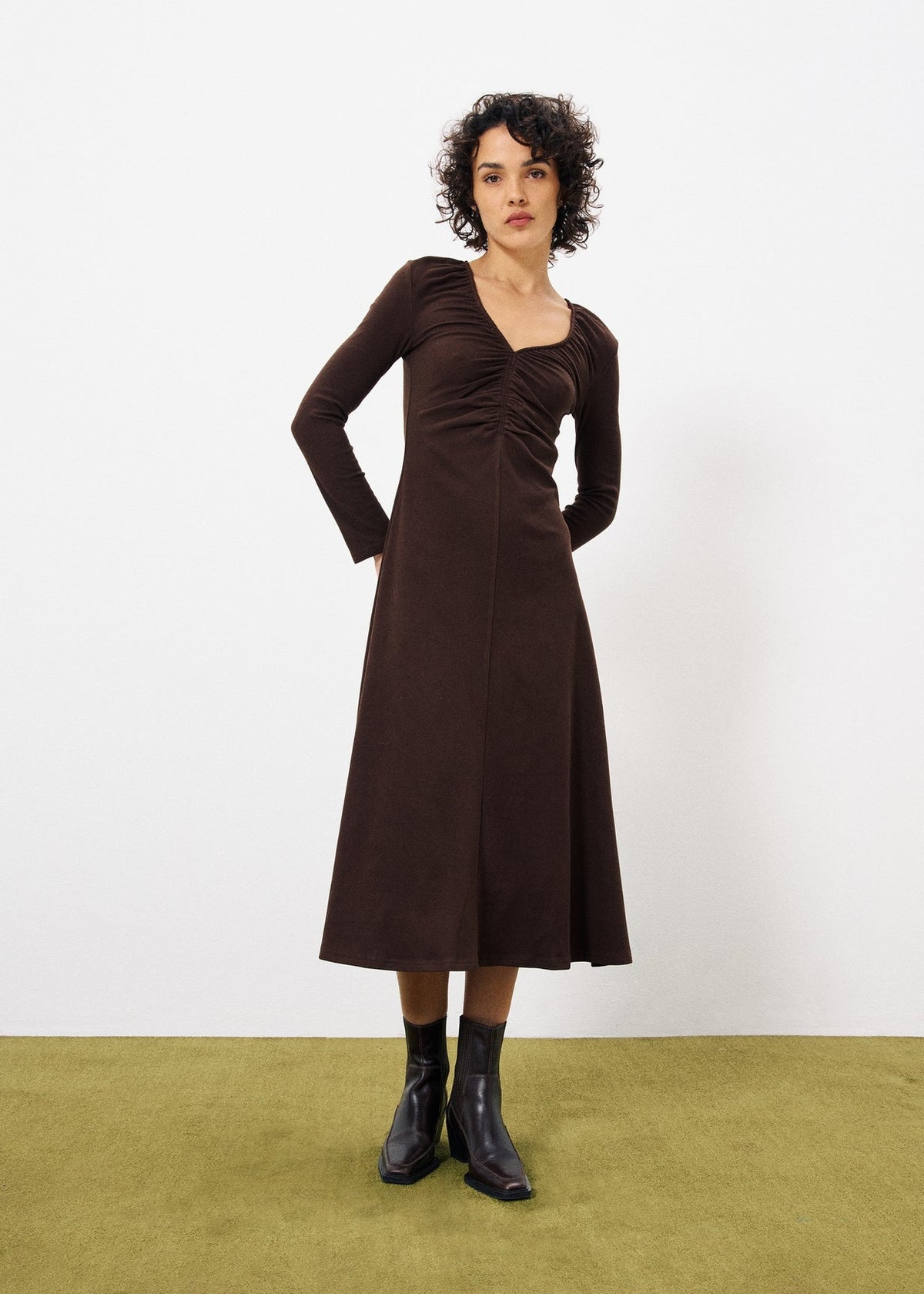Robe Maee - Chocolat