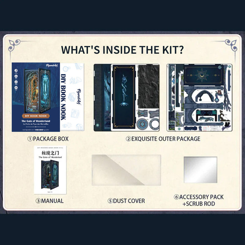 Book Nook - La Porte Du Pays Des Merveilles