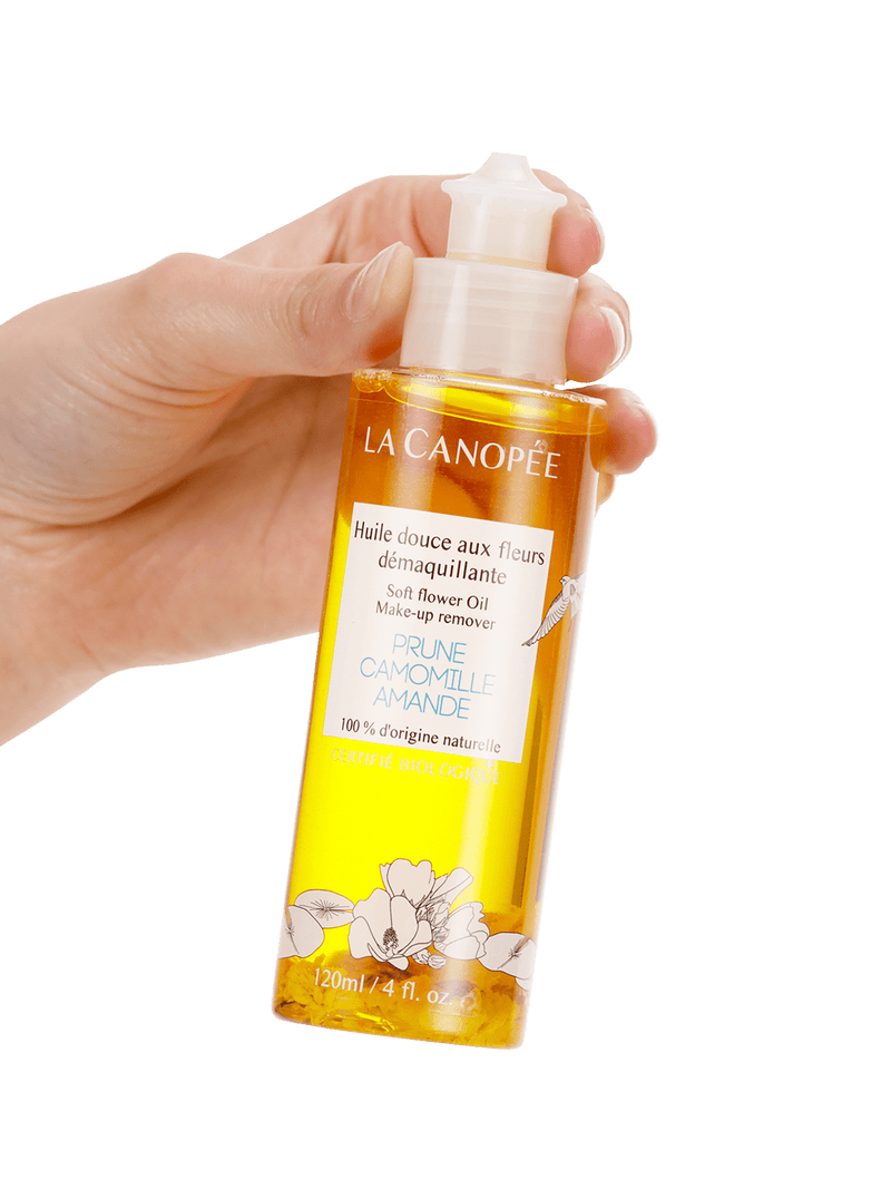 Aceite de flor desmaquillante suave