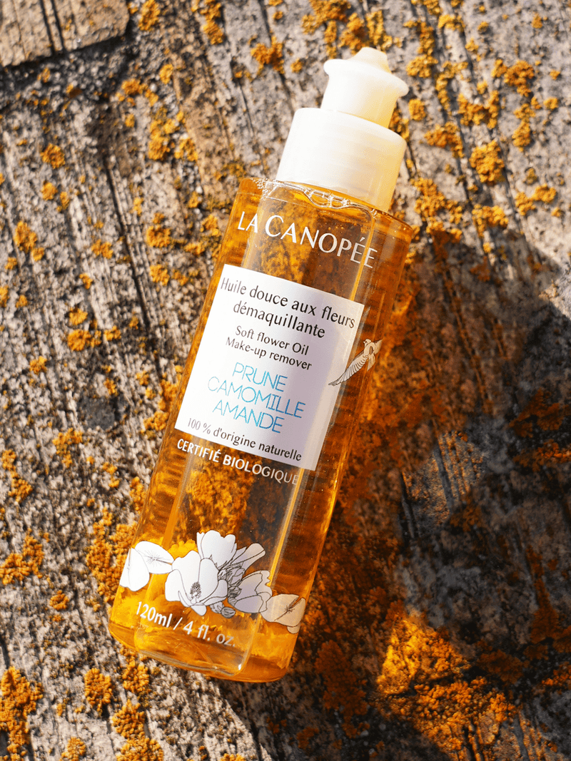 Aceite de flor desmaquillante suave