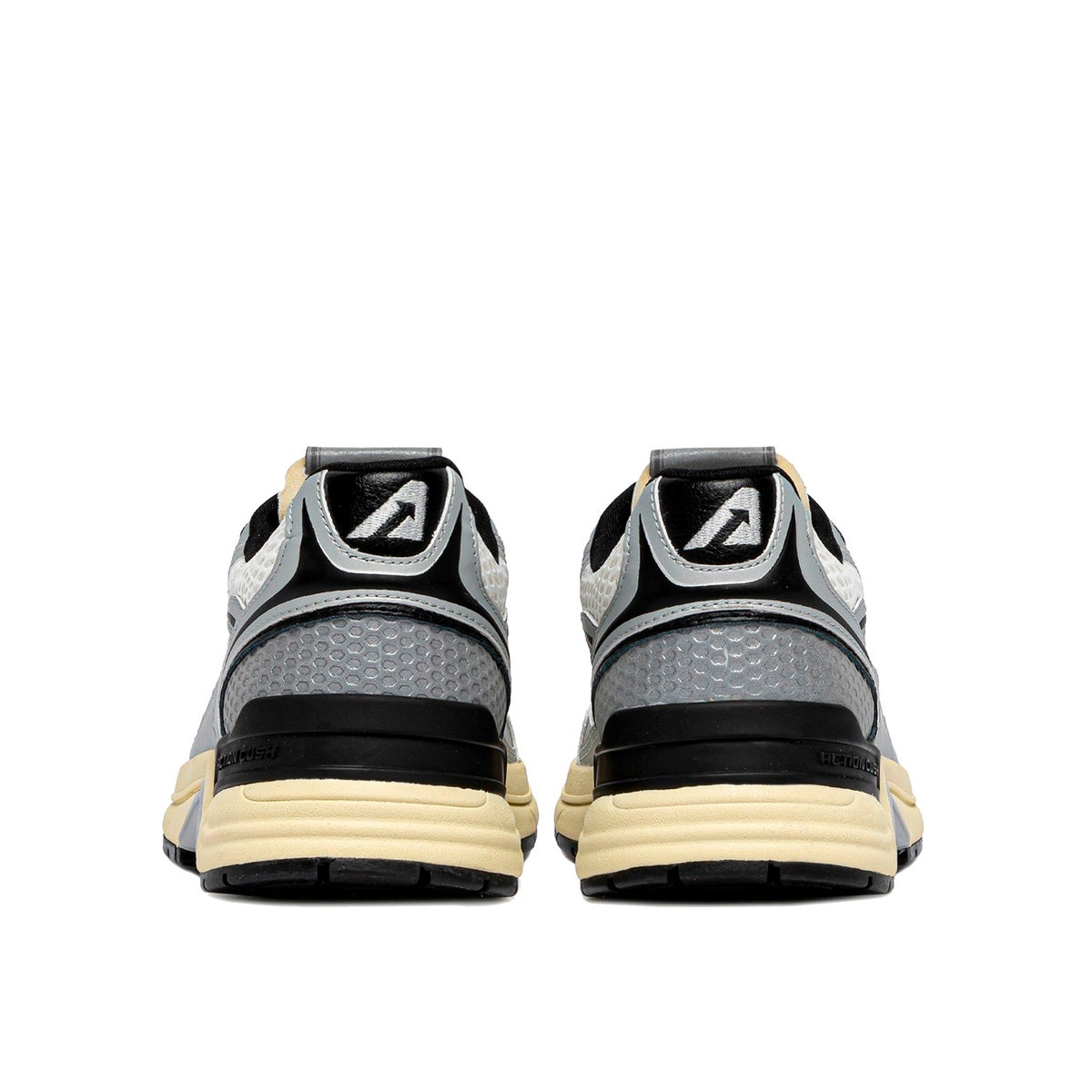 Autry Hyperway Low Mesh Silver Black - Gris