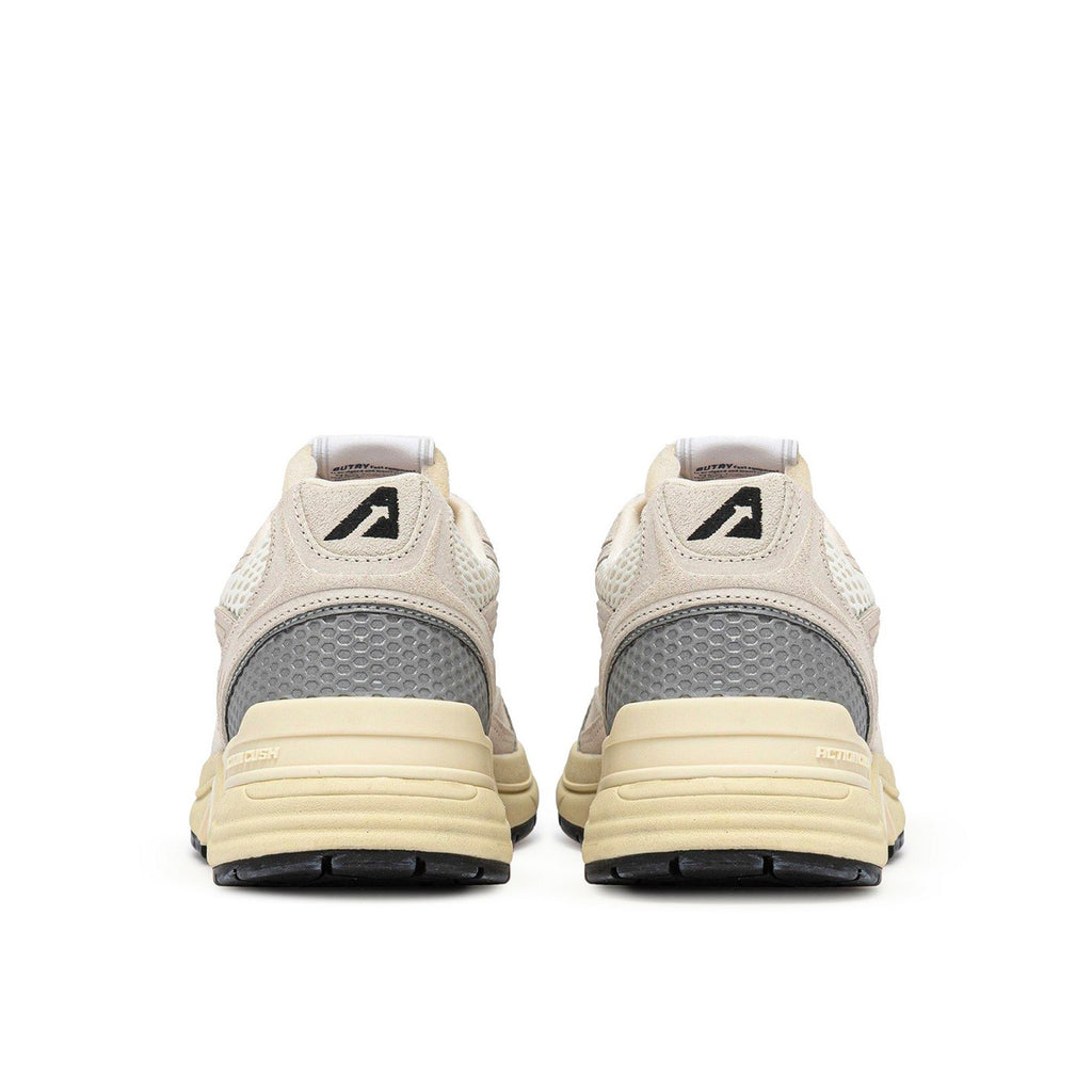 Autry Hyperway White Silver Suede (W) - Blanc
