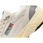 Autry Hyperway White Silver Suede (W) - Blanc
