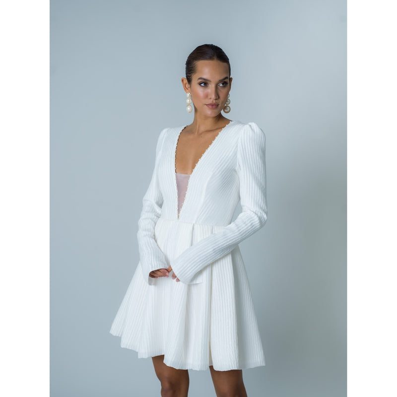 Hamptons dress - Blanc
