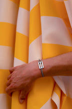 Bracelet Musa - Beige & Bleu