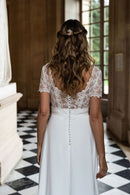 Robe Longue Anouck - Blanc Soie