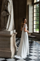 Robe Longue Anouck - Blanc Soie