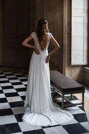 Robe Longue Sophie - Blanc Soie