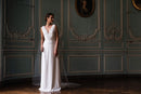 Robe Longue Olympe - Blanc Soie