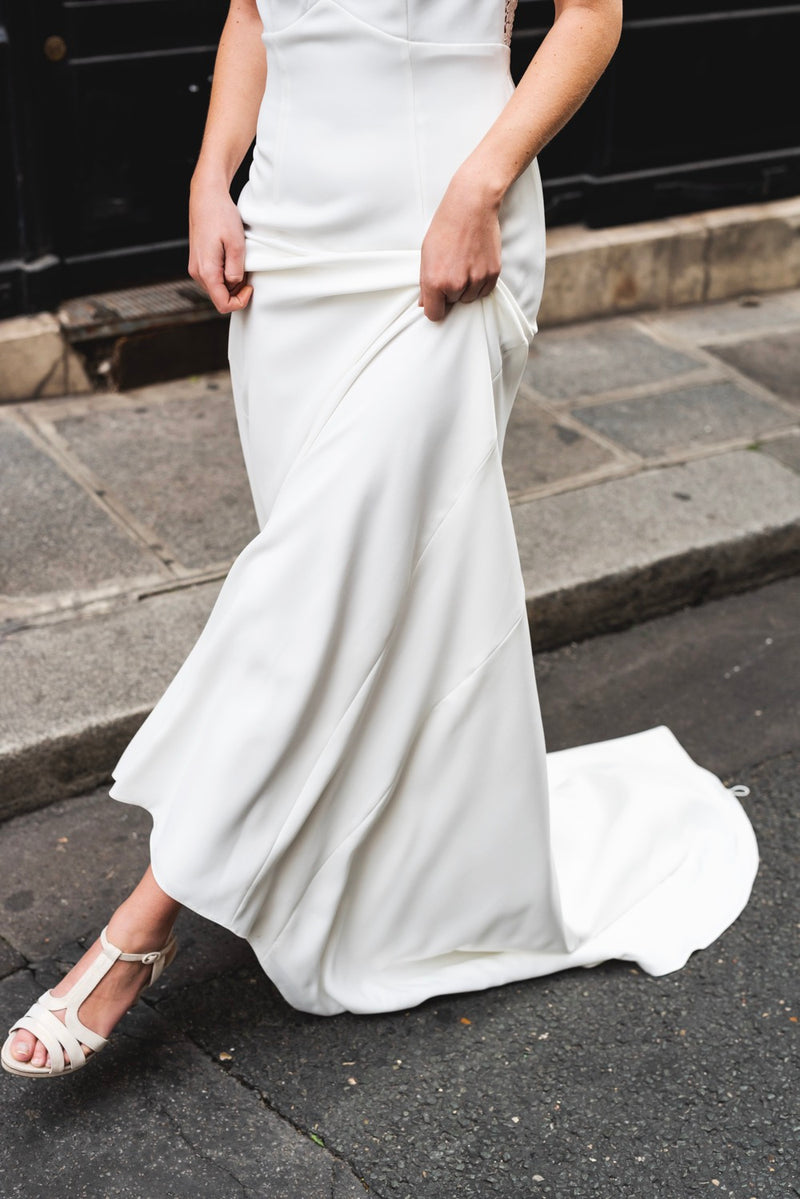 Robe Longue Florette - Blanc Soie