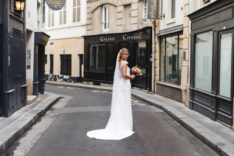 Robe Longue Florette - Blanc Soie