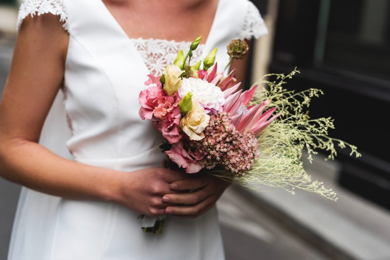 Robe Longue Florette - Blanc Soie