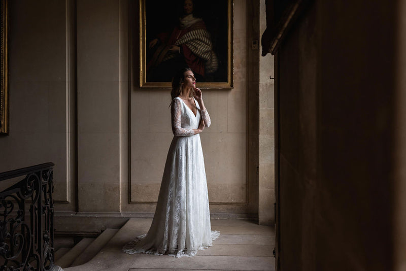 Robe De Mariée Sarah - Blanc Soie