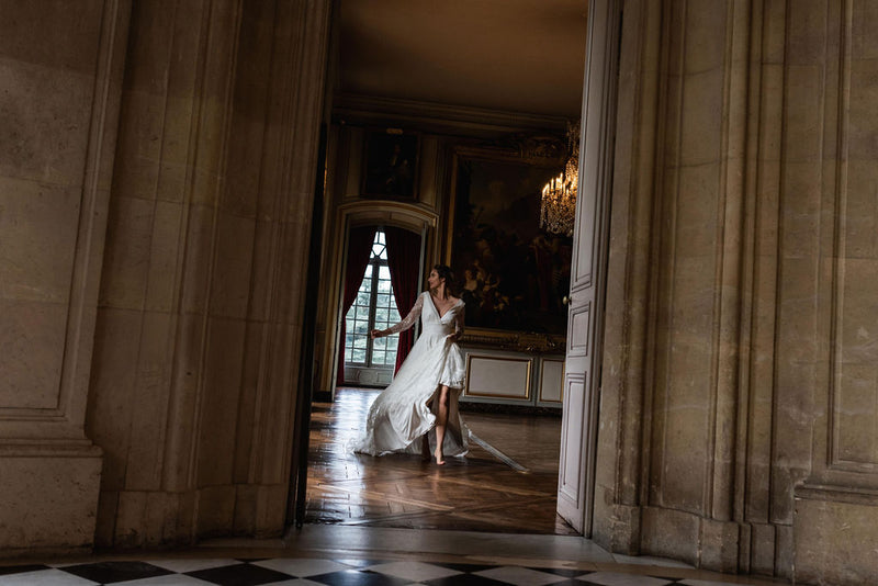 Robe De Mariée Sarah - Blanc Soie