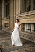 Robe De Mariée Agathe - Blanc Soie