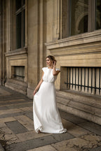 Robe De Mariée Agathe - Blanc Soie