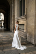 Robe De Mariée Agathe - Blanc Soie