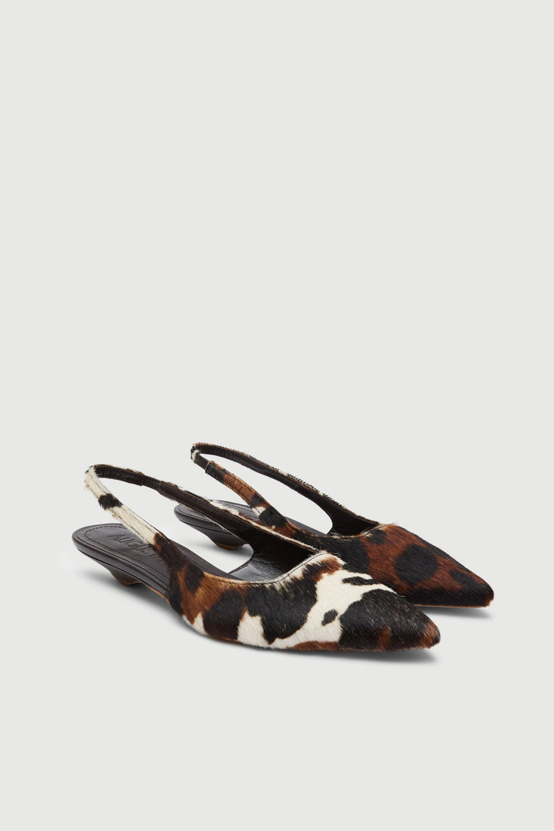 Ballerines Harper Slingback - Cuir De Veau Foncé