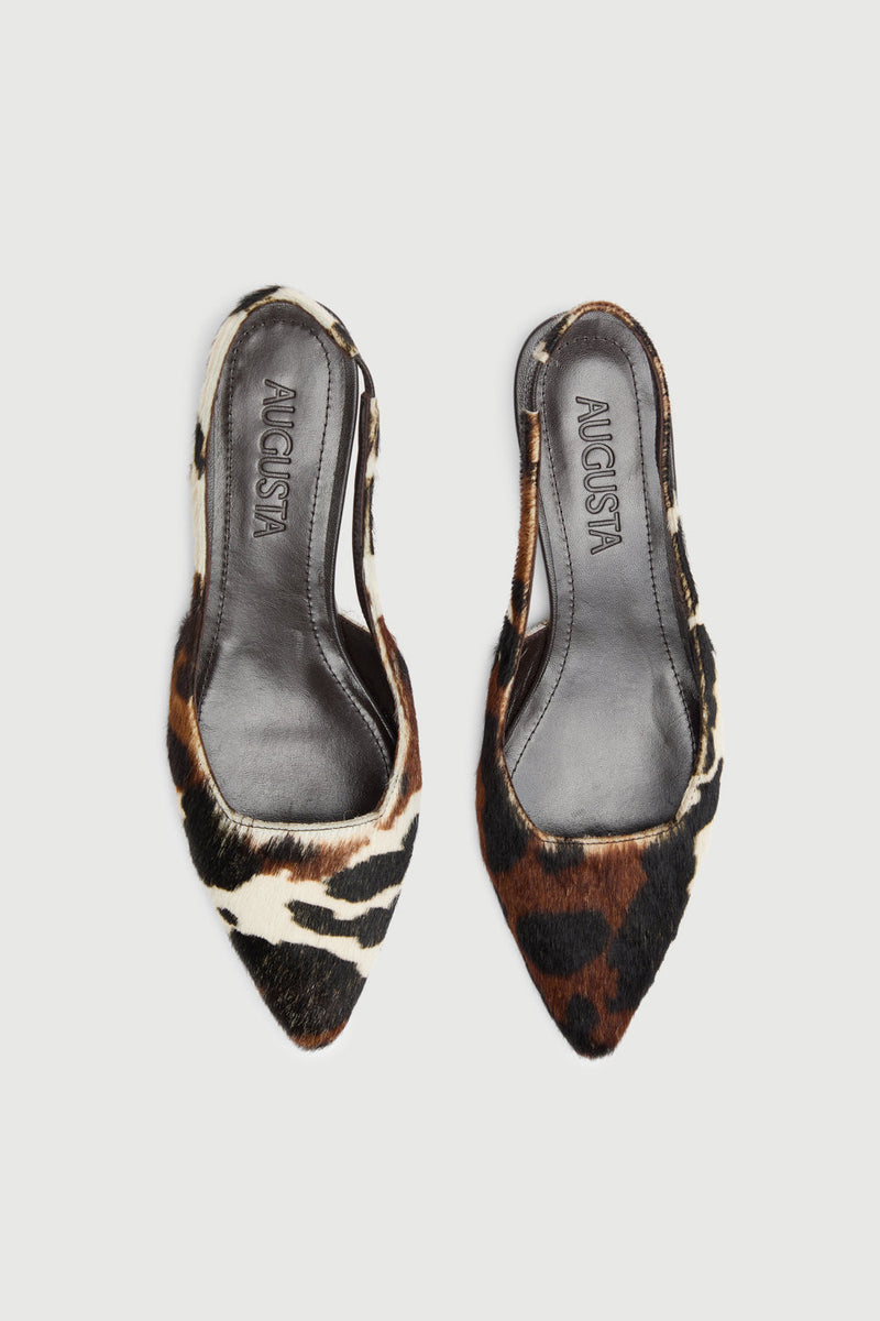 Ballerines Harper Slingback - Cuir De Veau Foncé