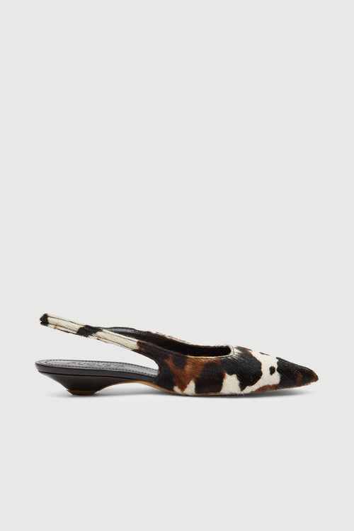 Ballerines Harper Slingback - Cuir De Veau Foncé