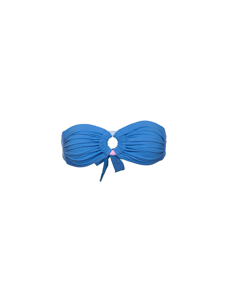Haut bandeau anneau Bleu Prince