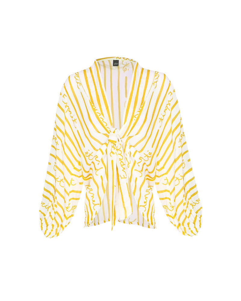 Haut Gilda jaune soleil
