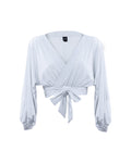 Top de bikini Beleza Pura - Blanco