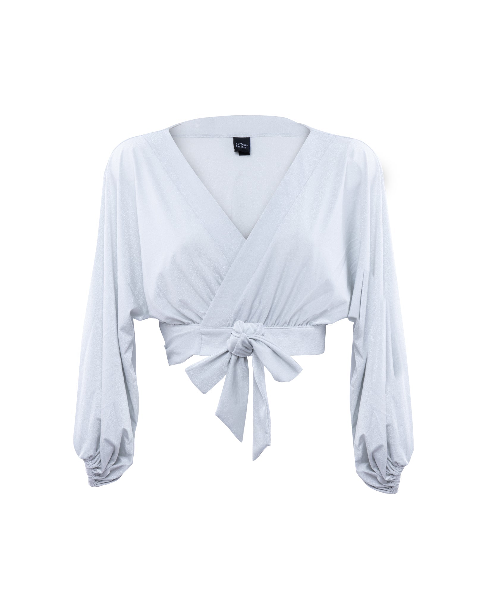 Top de bikini Beleza Pura - Blanco